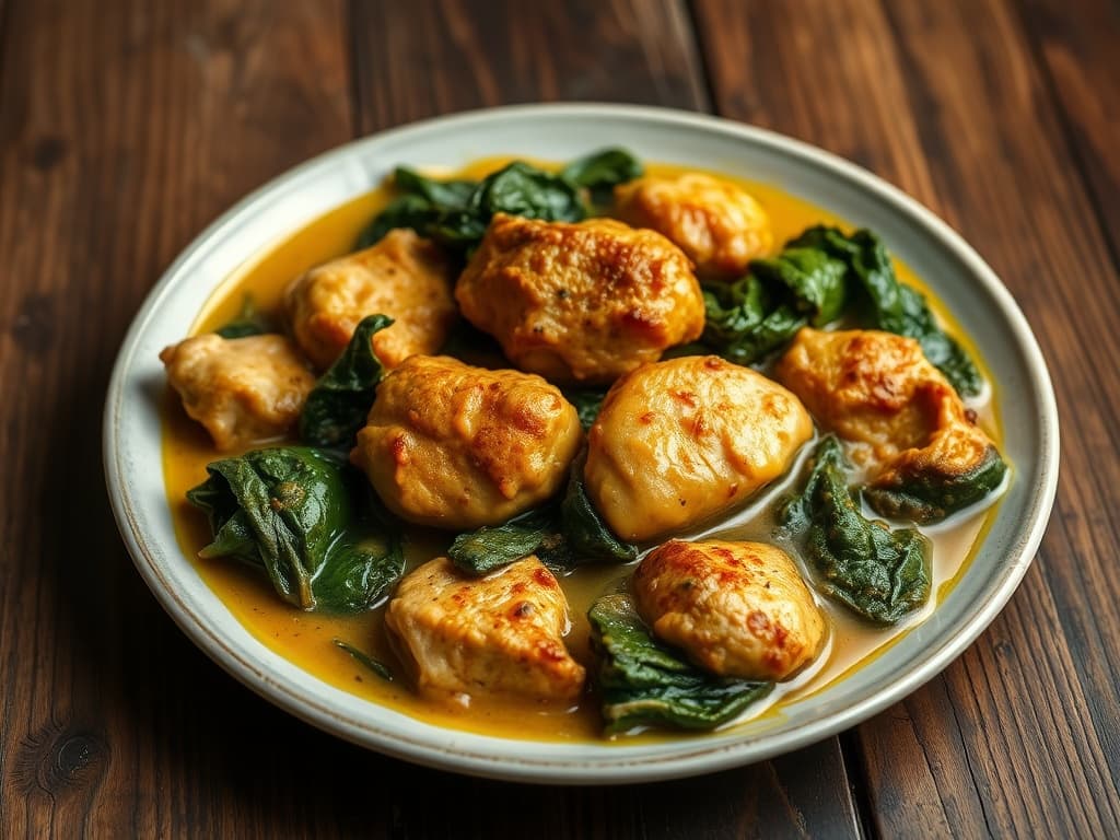 Chicken Palak