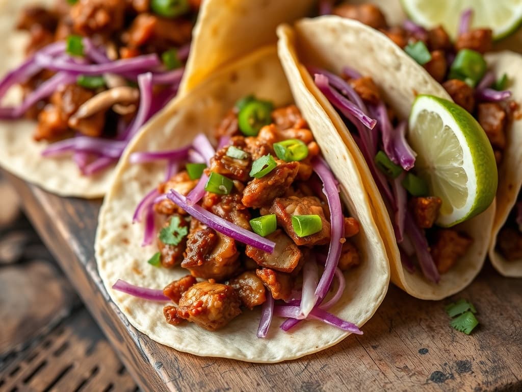 Korean-Mexican Tacos