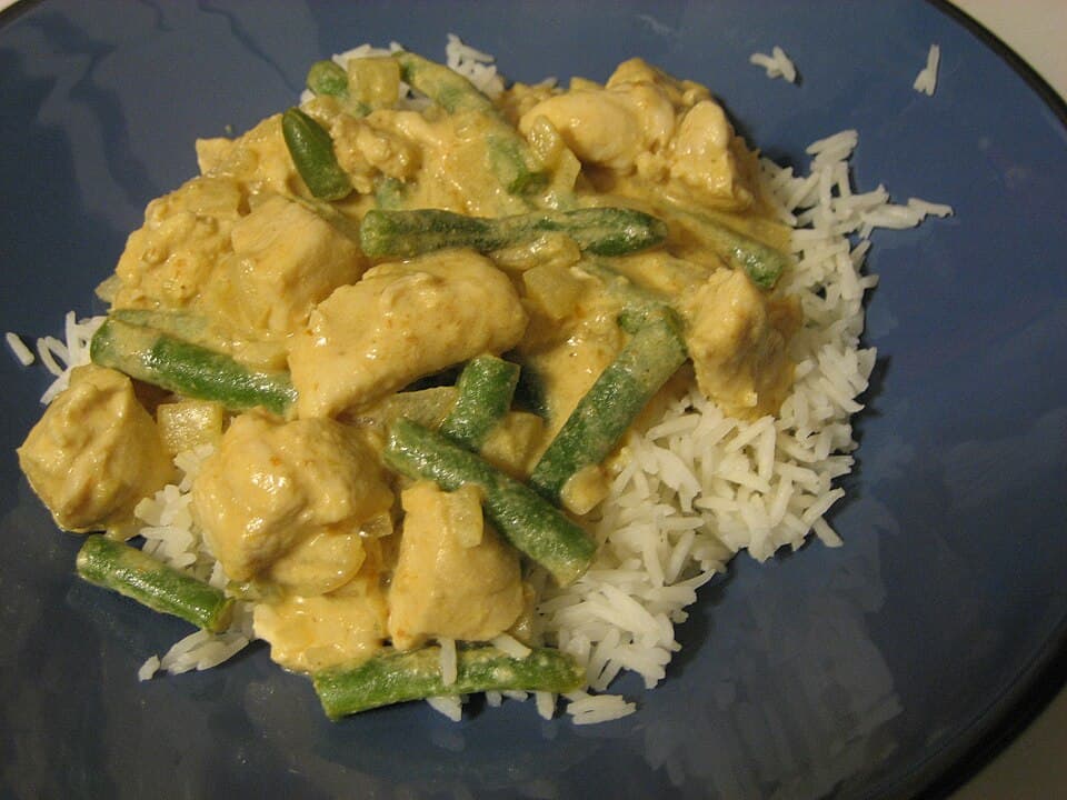 Chicken Curry with Coconut Milk
