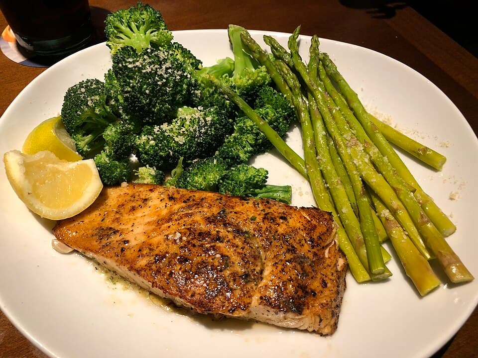 Korean Style Grilled Salmon