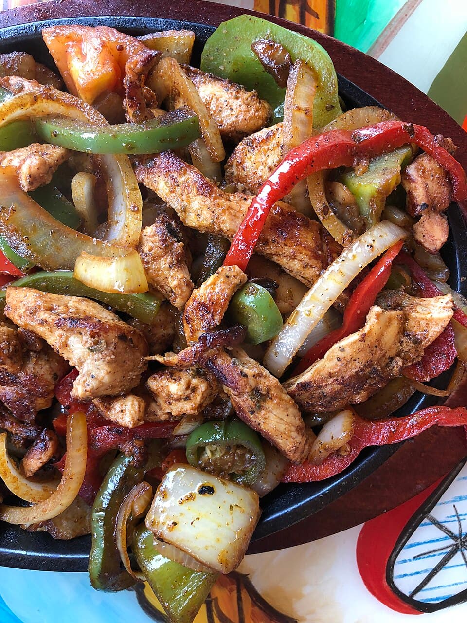 Mango Chicken Fajitas