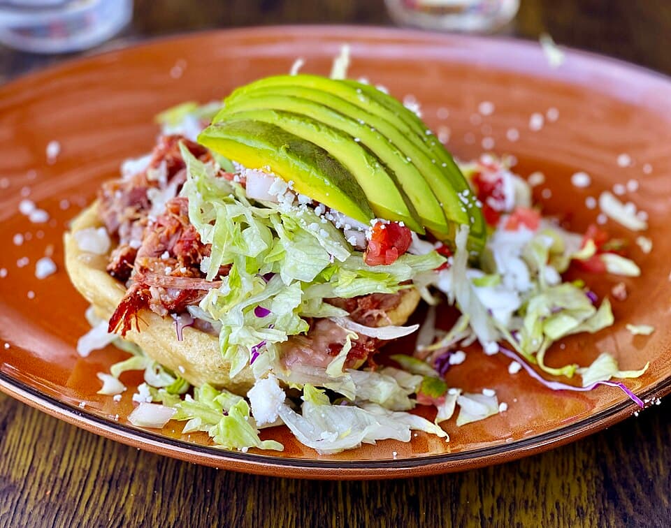 Sopes with Pork