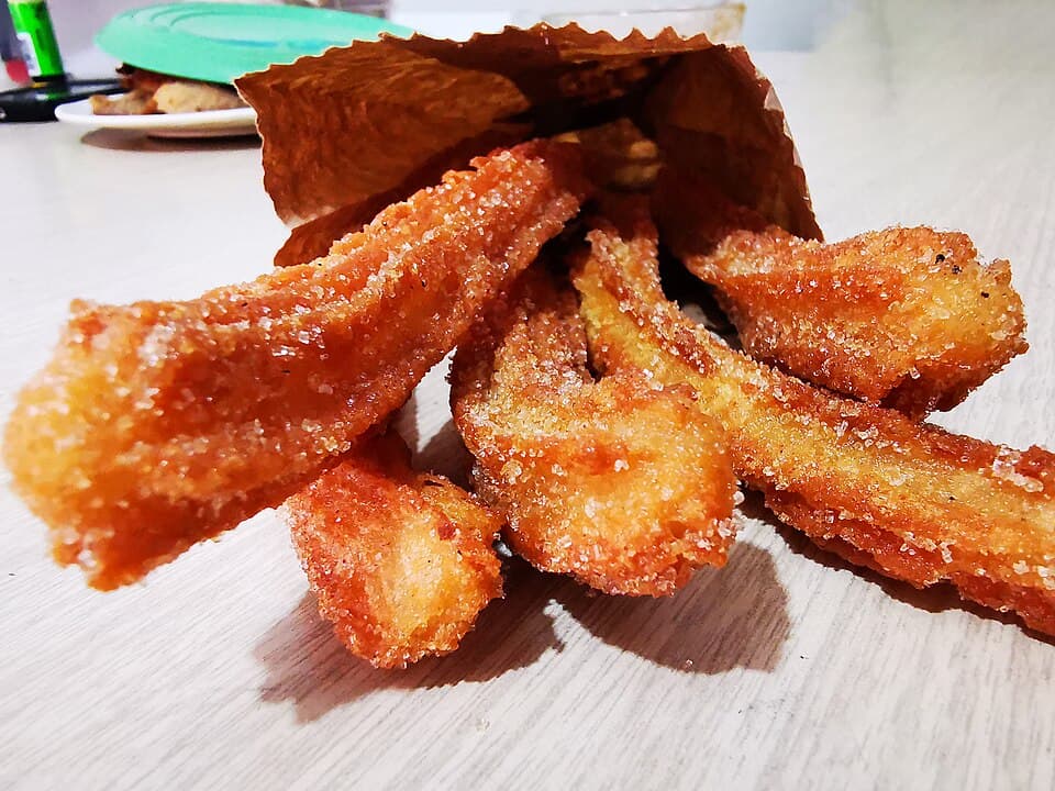 Churros with Chocolate Sauce