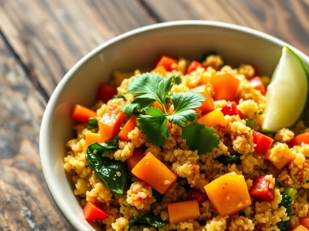 Coconut Curry Quinoa Bowls